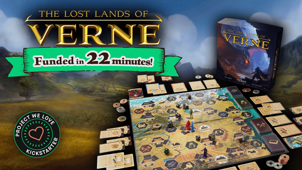 The Lost Lands of Verne, Fantasy crowdfunding campaign